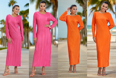 Embrace Effortless Elegance: The Pleated Dresses Trend for Spring SS'24