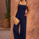 Effortless Wide Leg Cami Jumpsuit in Navy