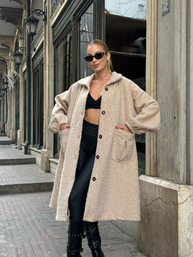 ecmile⭐︎bijou button long coat ecmile bijou button long coat