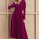 Long Beltish Maxi Dress in Plain