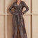 Sequin Wrap Maxi Jumpsuit