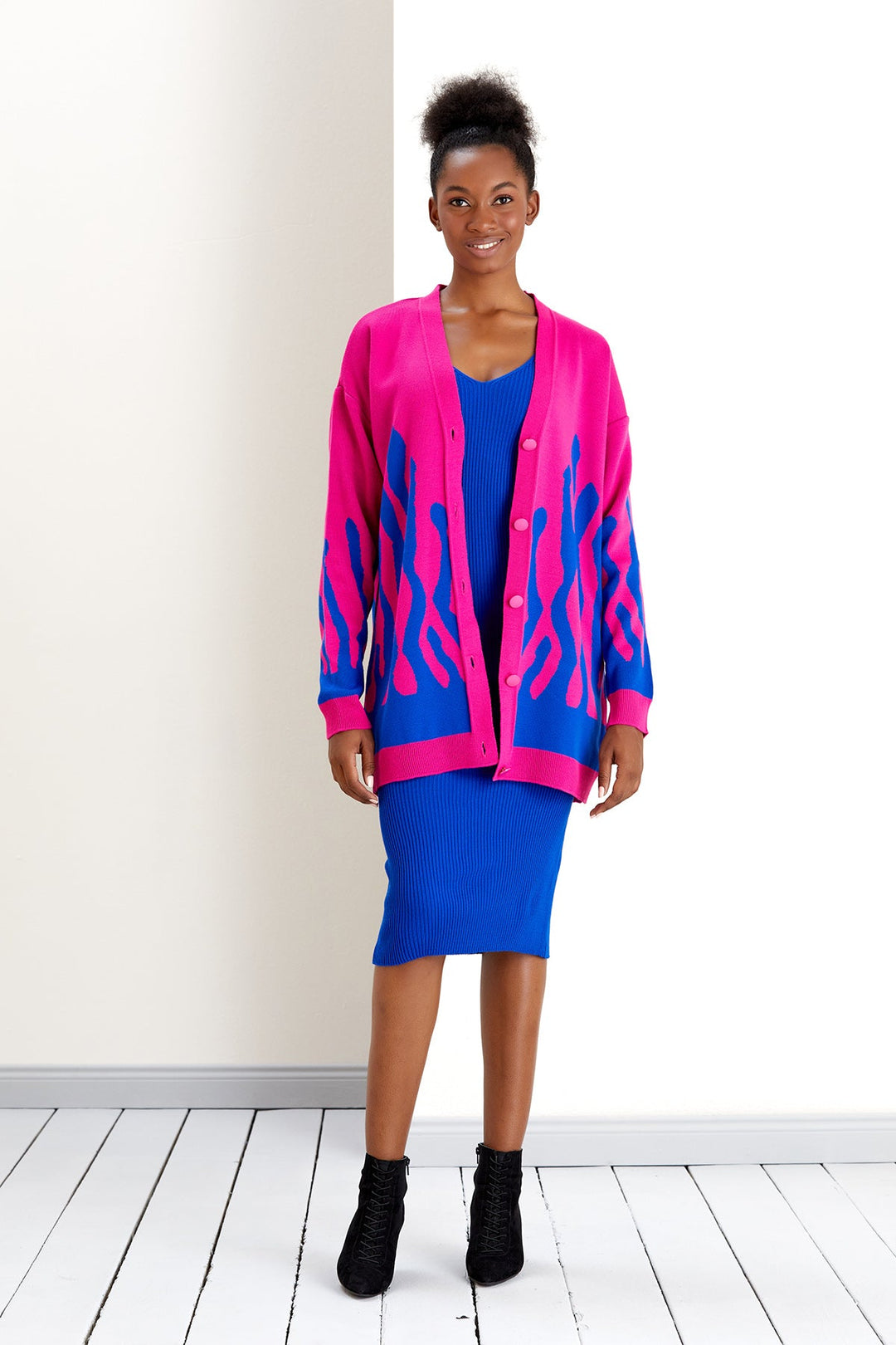 Knitwear Knitted Co Ord Set Knitted dress Cardigan Jenerique