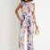 Sarry High neck Jumpsuit in Blue print